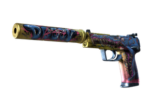 StatTrak™ USP-S | Зубоскал (Немного поношенное)