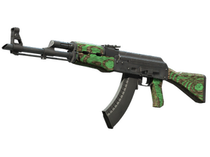 Сувенирный AK-47 | Зелёный глянец (После полевых испытаний)